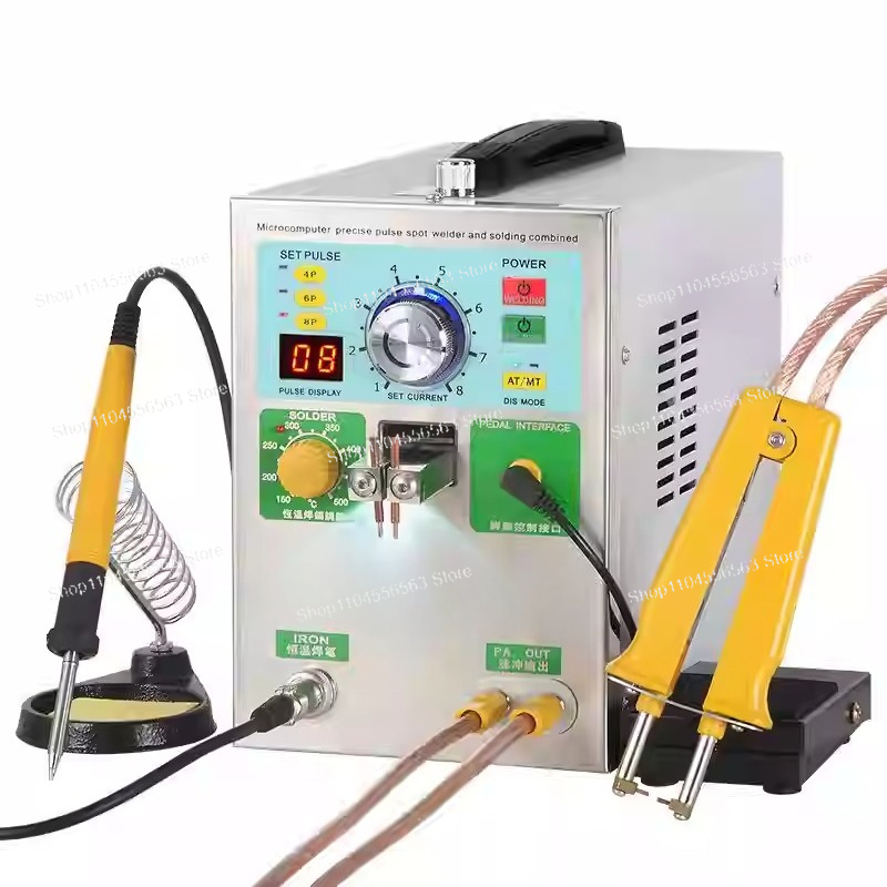 Soldadora automática por induc - Spot Welder 18650 Battery Pack reseña y precio