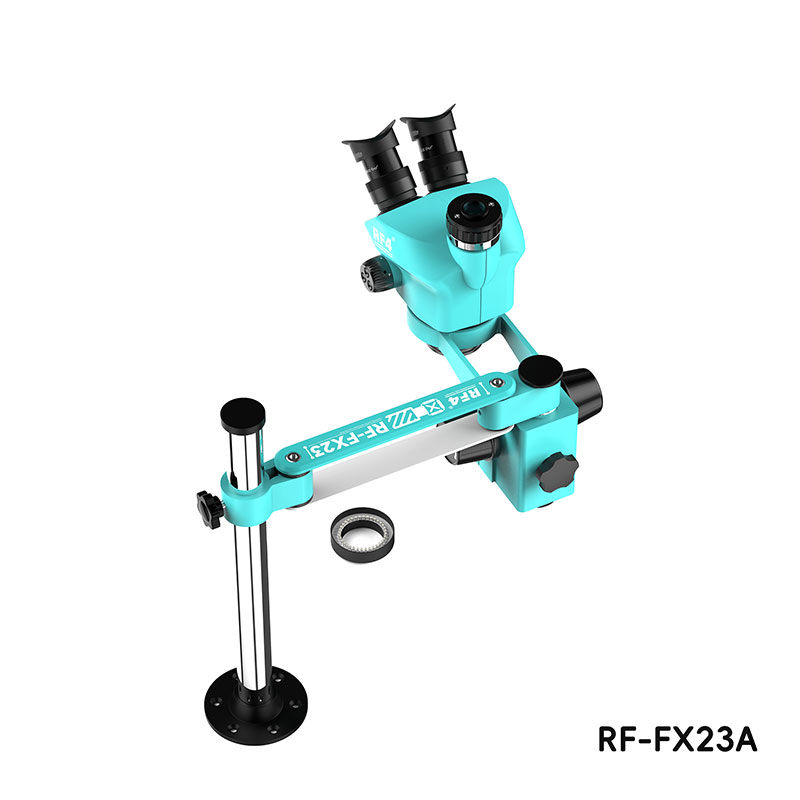 Microscopio Trinocular RF4 RF- - Stereo Trinocular Microscope Pcb reseña y precio