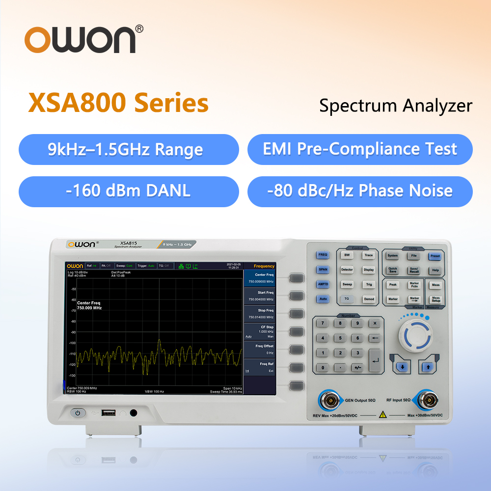 Analizador de Espectro OWON co - Signal Generator Spectrum Analyzer reseña y precio